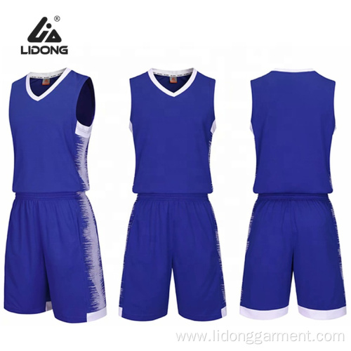 Men Basketball Uniform Custom Youth Basketball jersey